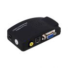  - Конвертер BNC/RCA + S-video на VGA + переходник (гн. BNC – шт. RCA), пластик REXANT 17-6932