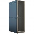  - Шкаф телеком. напольный серверный ЦОД 19,42U(800x1200) , ШТ-НП-СЦД-42U-800-1200-П2П передняя дверь перфорированная,задняя перф.двойная. RAL9005 130411-01689