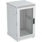  - Шкаф телекоммуникационный напольный 19,18U(600x800), ШТ-НП-18U-600-800-С, передняя дверь стекло ССД 130411-00495