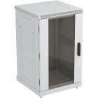  - Шкаф телекоммуникационный напольный 19,18U(600x1000), ШТ-НП-18U-600-1000-С, передняя дверь стекло ССД 130411-00498