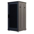  - Шкаф телекоммуникационный напольный 19, 24U(600x800), ШТ-НП-М-24U-600-800-П-Ч, передняя дверь перфорация, черный ССД 130411-01154