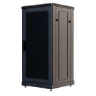  - Шкаф телекоммуникационный напольный 19, 24U(800x1000), ШТ-НП-М-24U-800-1000-П-Ч, передняя дверь перфорация, черный ССД 130411-01226