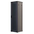  - Шкаф телекоммуникационный напольный 19, 42U(800x800), ШТ-НП-М-42U-800-800-С-Ч, передняя дверь стекло, черный ССД 130411-01215