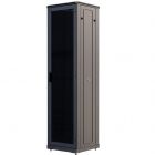  - Шкаф телекоммуникационный напольный 19, 47U (800x800), ШТ-НП-М-47U-800-800-П-Ч, передняя дверь перфорация, черный ССД 130411-01220