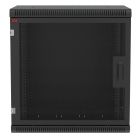 - Шкаф телекоммуникационный настенный разборный черный 19,15U(600x450), ШТ-НСр-15U-600-450-П-Ч дверь перфорированная ССД 130411-01549