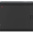  - Шкаф телекоммуникационный настенный разборный черный 19,9U(600x550), ШТ-НСр-9U-600-550-М-Ч дверь металл ССД 130411-01821