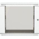  - Шкаф телекоммуникационный настенный разборный 19,18U(600x550), ШТ-НСр-18U-600-550-С дверь стекло ССД 130411-00584