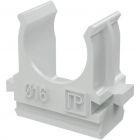  - Крепеж-клипса для труб АБС-пластик в карт d16 мм (200шт/2000шт уп/кор) Промрукав PR.0616