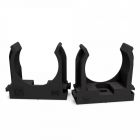  - Крепеж-клипса для труб для прямого монтажа чёрная в п/э d32 мм (25шт/500шт уп/кор) Промрукав PR13.0134