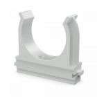  - Крепёж-клипса для труб Полистирол d40 мм (15шт/300шт уп/кор) Промрукав PR.02740