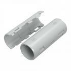  - Муфта разборная d25 мм атмосферостойкая серая (40шт/640шт уп/кор) Промрукав PR13.0411