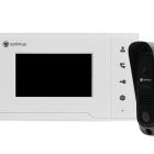  - Видеодомофон с панелью Optimus ECO IK-34B30I (w+b)