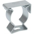  - ДКС 6044-A25 Держатель с крышкой д.25 мм, оцинкованная сталь