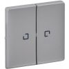 Legrand Valena LIFE Алюминий клавиша 2-ая с подсветкой/индикацией (755222)