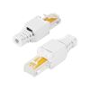 Разъем RJ-45(8P8C) под витую пару, UTP, CAT 5e, самозажимной REXANT (05-1051)