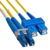Патч-корд оптический (SM), 9/125 (OS2), LC/UPC-SC/UPC, (Duplex), LSZH, 1м REXANT (50-2409)
