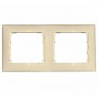  - Legrand DIY Valena Крем Рамка 2-ая гориз (695632)