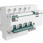  - DEKraft Дифференциальный автоматический выключатель 4Р 10А 30мА тип AC х-ка С ДИФ-101 4,5кА (15019DEK)