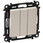 Legrand Valena LIFE DIY Слоновая кость Выключатель 3-клавишный 10А 250В (752503) - Legrand Valena LIFE DIY Слоновая кость Выключатель 3-клавишный 10А 250В (752503)
