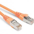  - Hyperline PC-LPM-STP-RJ45-RJ45-C6-0.5M-LSZH-OR