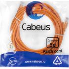  - Cabeus PC-UTP-RJ45-Cat.5e-5m-OR-LSZH