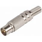  - REXANT 05-2011 Разъем штекер TV никель c пружиной