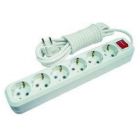  - Удлинитель 6х5м с заземл. 16А IP20 с выкл. Makel MGP234