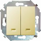  - Механизм выключателя 2-кл. СП Simon 15 16А IP20 с подсветкой винт. зажим сл. кость Simon 1591392-031
