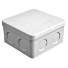  - Коробка распределительная ОП 105х105х56мм IP54 7 выходов без гермовводов крышка защелкивающаяся сер. Epplast 105032