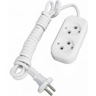  - Удлинитель 2х7м без заземл. 10А IP20 Е-202 АБС-пл. ПВС 2х1 UNIVersal 9631962