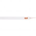  - ELETEC Кабель коаксиальный RG-59 B/U MIL17экран 112%, белый, 100 м (03-011)