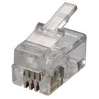  - SUPRLAN Коннекторы 4P4C (RJ-11) уп. 100шт 10-0229