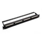 SUPRLAN Патч-панель 19", 24хRJ-45, UTP, 6, 1U 10-0427  - SUPRLAN Патч-панель 19", 24хRJ-45, UTP, 6, 1U 10-0427