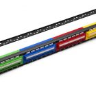 SUPRLAN Патч-панель 19", 24хRJ-45, UTP, 5e, 1U, угол портов 45 градусов, цветные блоки 10-0429  - SUPRLAN Патч-панель 19", 24хRJ-45, UTP, 5e, 1U, угол портов 45 градусов, цветные блоки 10-0429