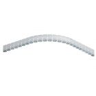  - ДКС LSG01000KHDZ Перегородка SEP для горизонтального угла H100, горячий цинк, в комплекте с крепежными элементами необходимыми для монтажа