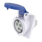  - ДКС DIS4133263 Розетка панельная с наклоном PAS IP44 32А 2P+E 230В