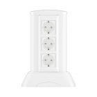  - ДКС 19522 Миниколонна алюминиевая, 0.25м, цвет белый