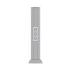  - ДКС 09594 Алюминиевая колонна 0,71 м, цвет темно-серебристый металлик