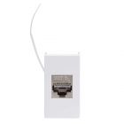 ДКС 45078 Ком.роз. RJ45 кат.6A, 8P8C, Viva, белая, 1мод - ДКС 45078 Ком.роз. RJ45 кат.6A, 8P8C, Viva, белая, 1мод