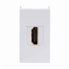 ДКС 41018 HDMI розетка, Viva, белая, 1 мод. - ДКС 41018 HDMI розетка, Viva, белая, 1 мод.