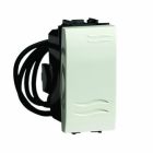  - ДКС 76001BL Выключатель с подсветкой, белый, 1мод.