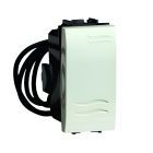  - ДКС 75001SL Выключатель с подсветкой, слоновая кость, 1мод.