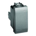  - ДКС 77131N Двухполюсный выключатель, черный, 1мод.