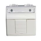 ДКС 76655B Ком.роз. RJ45 кат.5e, Brava, белая, 2мод - ДКС 76655B Ком.роз. RJ45 кат.5e, Brava, белая, 2мод