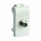 ДКС 75581MS TV розетка оконечная (прямое кабельное соединение), слоновая кость, 1мод. - ДКС 75581MS TV розетка оконечная (прямое кабельное соединение), слоновая кость, 1мод.