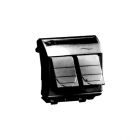 ДКС 77643N Компьютерная розетка RJ-45, кат.5Е (2 разъема АМР), черная, 2мод. - ДКС 77643N Компьютерная розетка RJ-45, кат.5Е (2 разъема АМР), черная, 2мод.