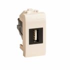 ДКС 75200S USB 2.0 розетка, Brava, сл кость, 1 мод. - ДКС 75200S USB 2.0 розетка, Brava, сл кость, 1 мод.