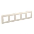  - ДКС 75015W Рамка на 2+2+2+2+2 модуля (пятиместная), белая, RAL9010