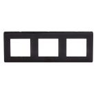  - ДКС 75013B Рамка на 2+2+2 модуля (трехместная), черная