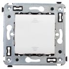  - ДКС 4400113 Переключатель одноклавишный в стену, Avanti, белое облако
